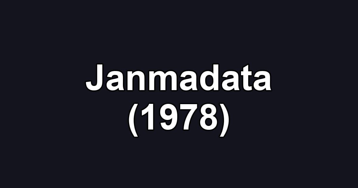 Janmadata (1978)