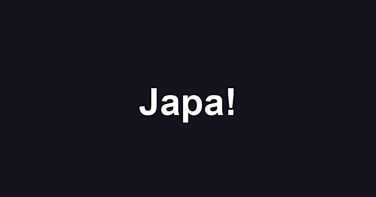 Japa!