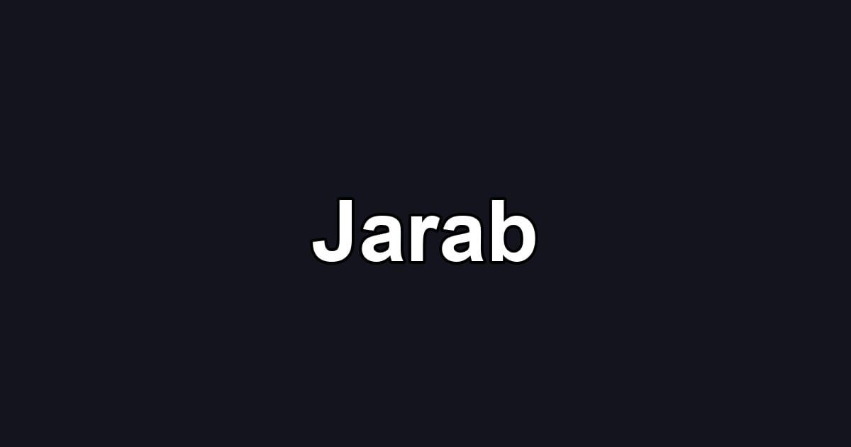 Jarab