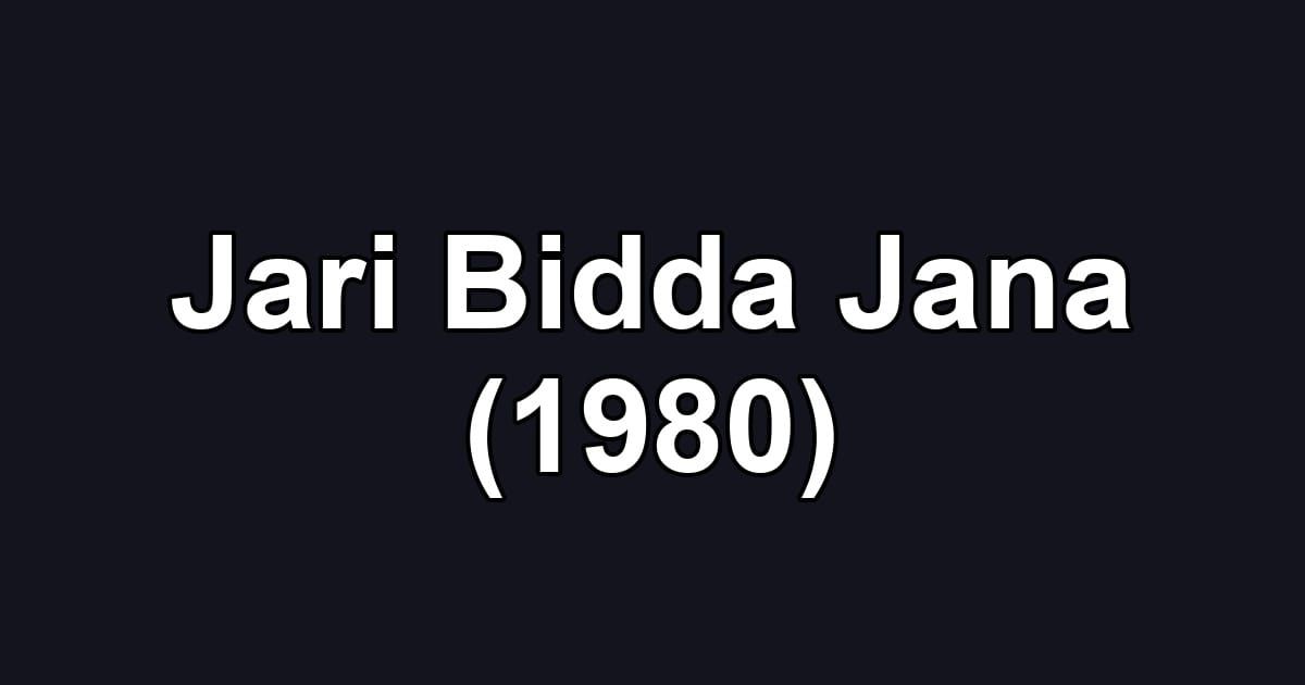 Jari Bidda Jana (1980)