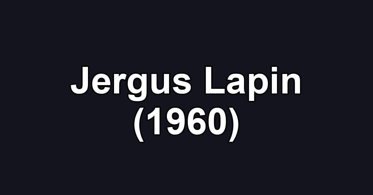 Jergus Lapin (1960)