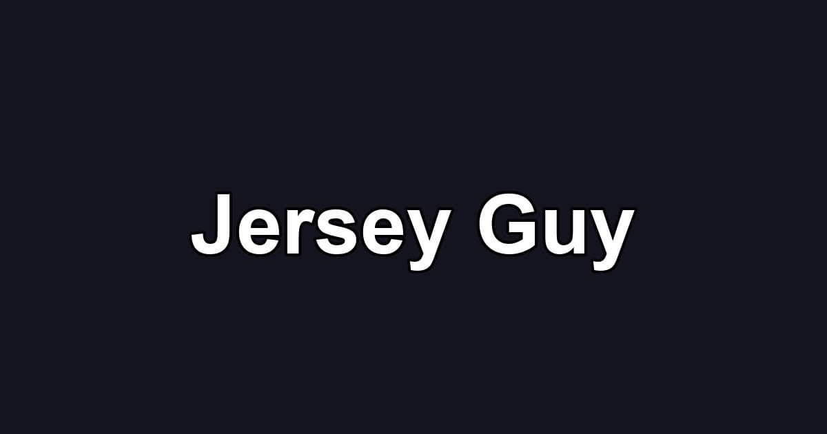 Jersey Guy