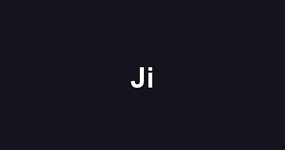 Ji