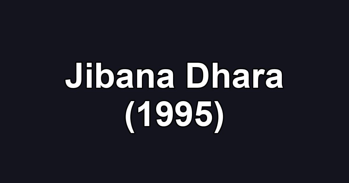 Jibana Dhara (1995)
