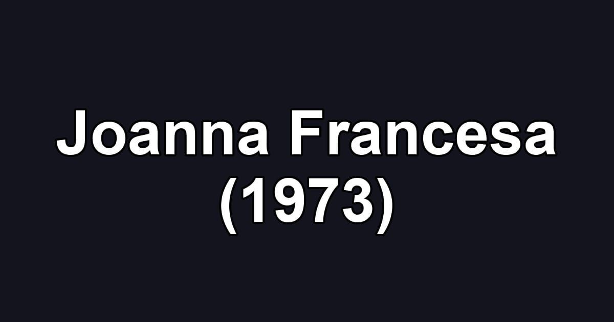 Joanna Francesa (1973)
