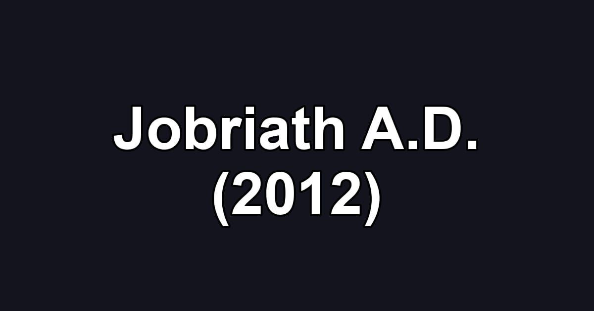 Jobriath A.D. (2012)