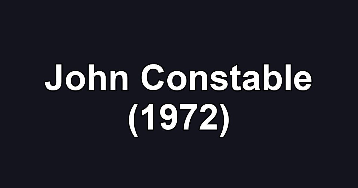 John Constable (1972)