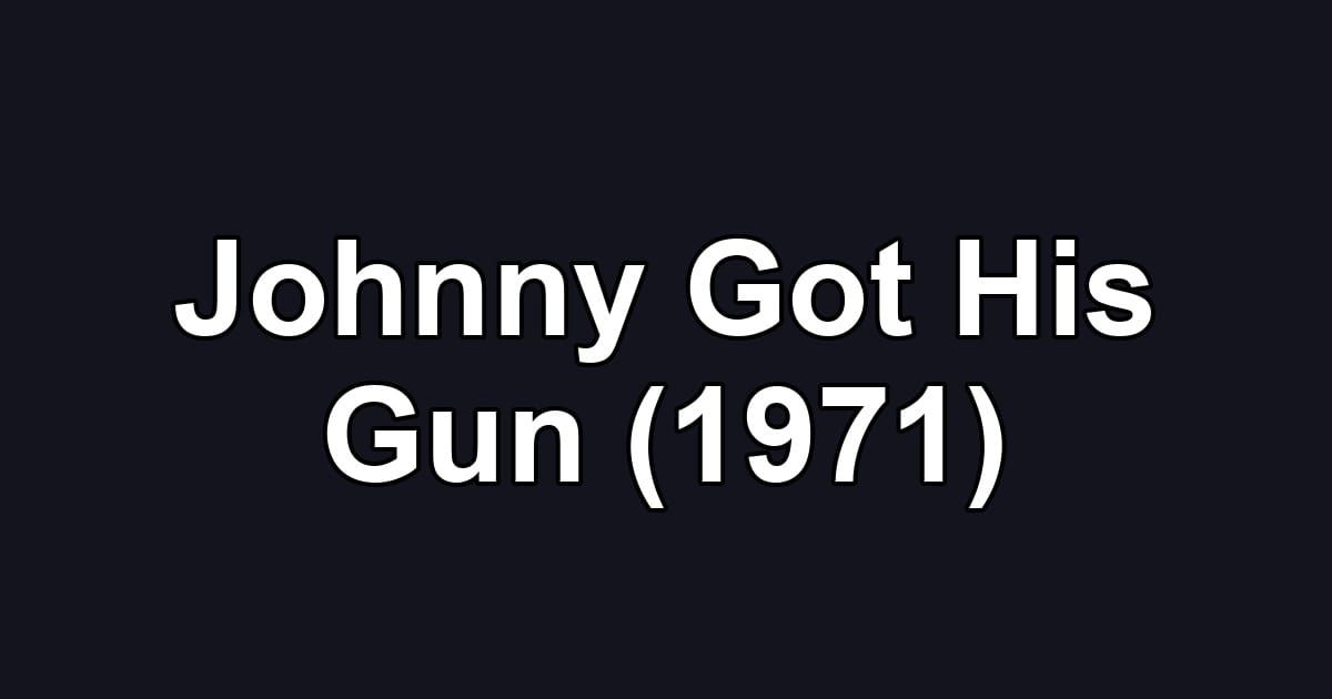 Johnny Got His Gun (1971)