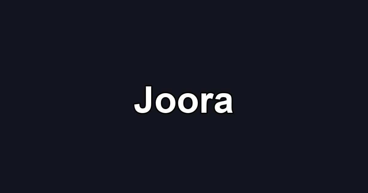 Joora