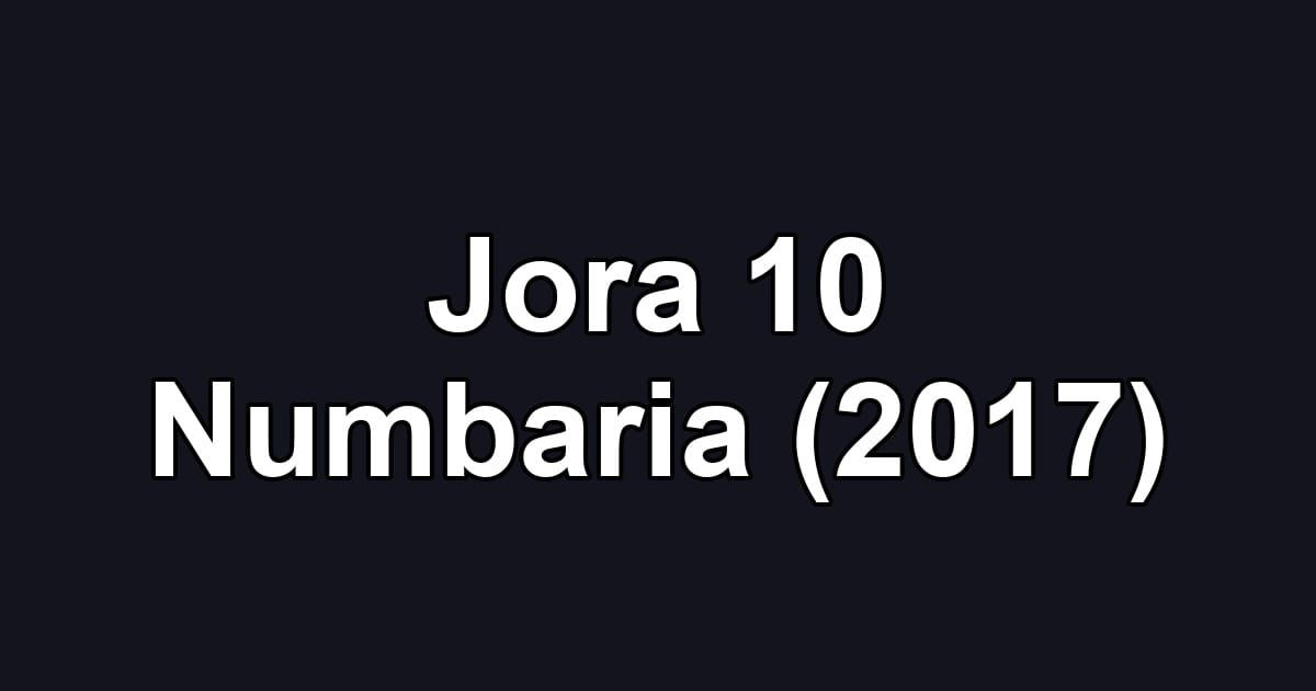 Jora 10 Numbaria (2017)
