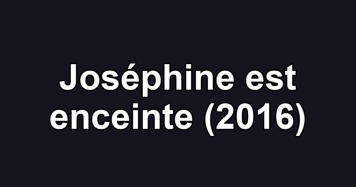 Joséphine est enceinte (2016)