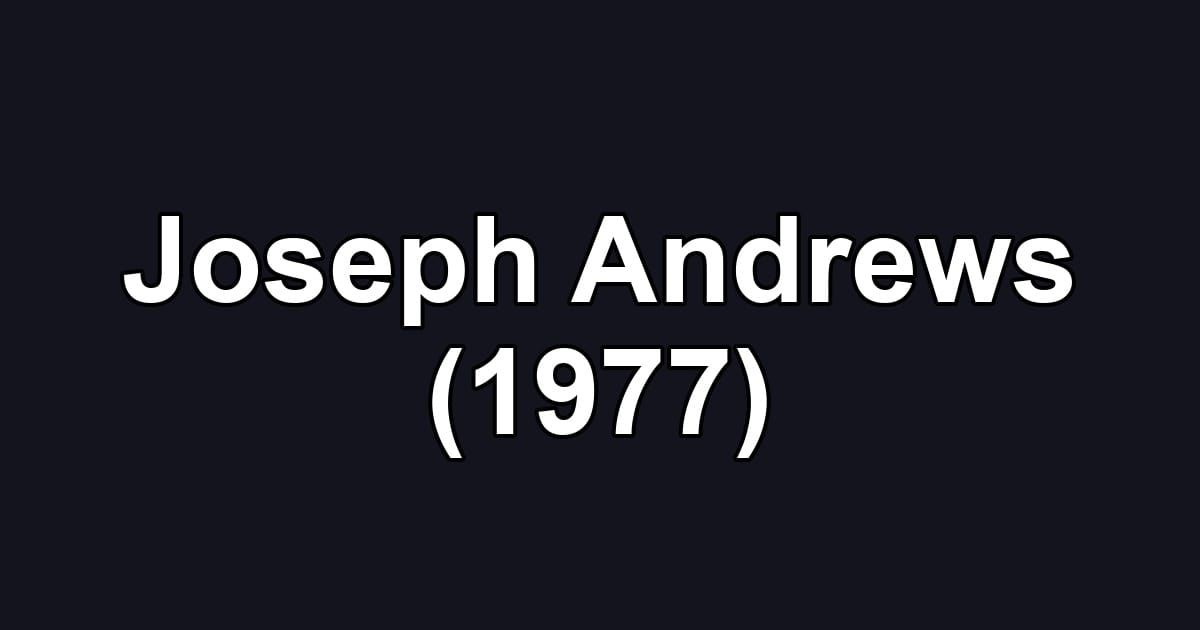 Joseph Andrews (1977)