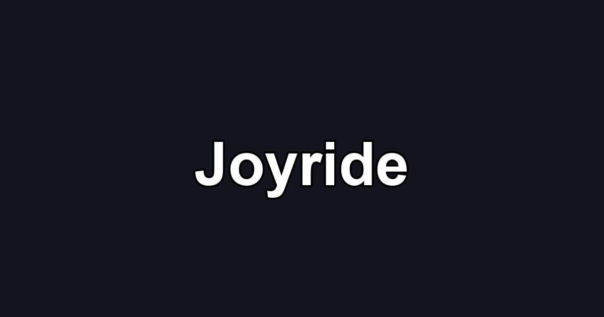 Joyride