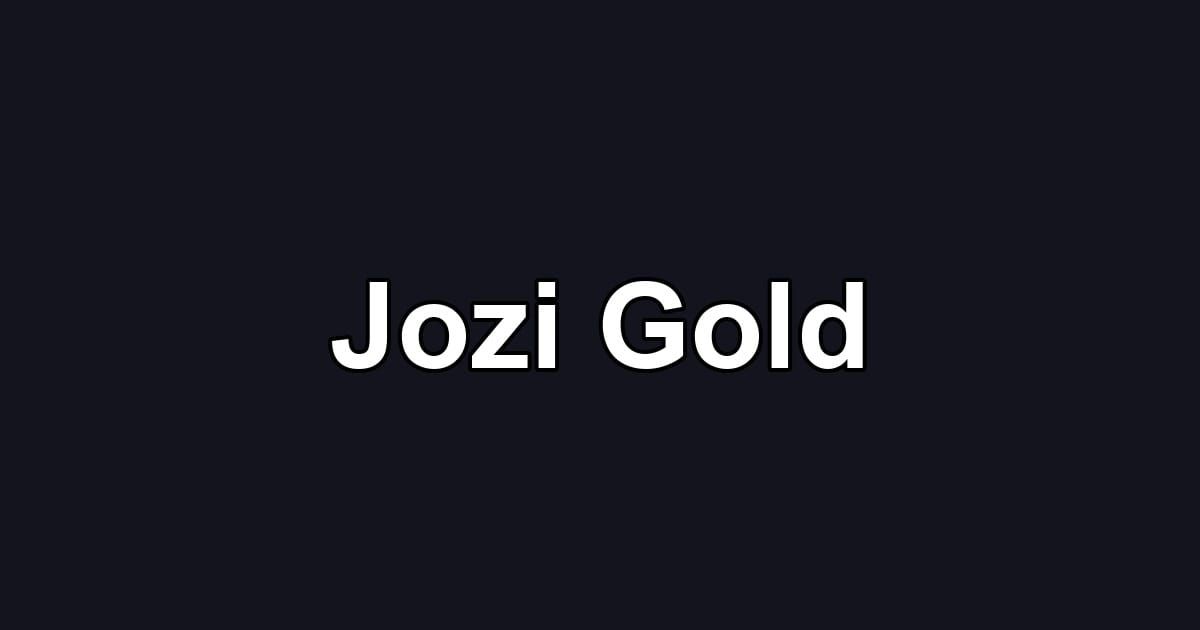 Jozi Gold