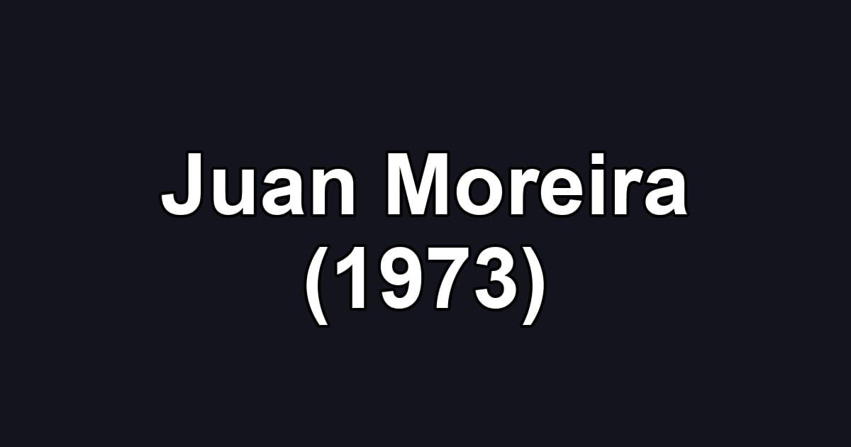 Juan Moreira (1973)