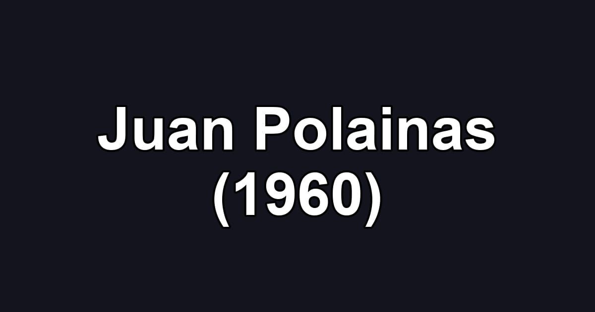 Juan Polainas (1960)