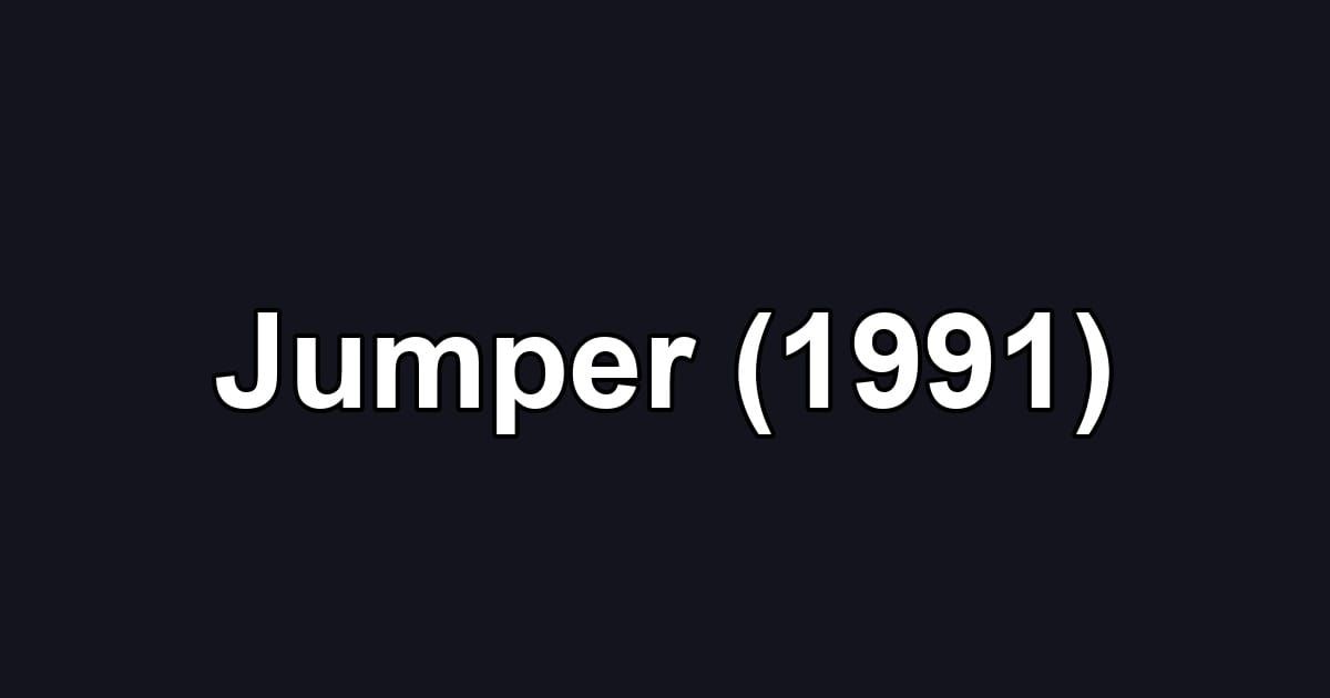 Jumper (1991)