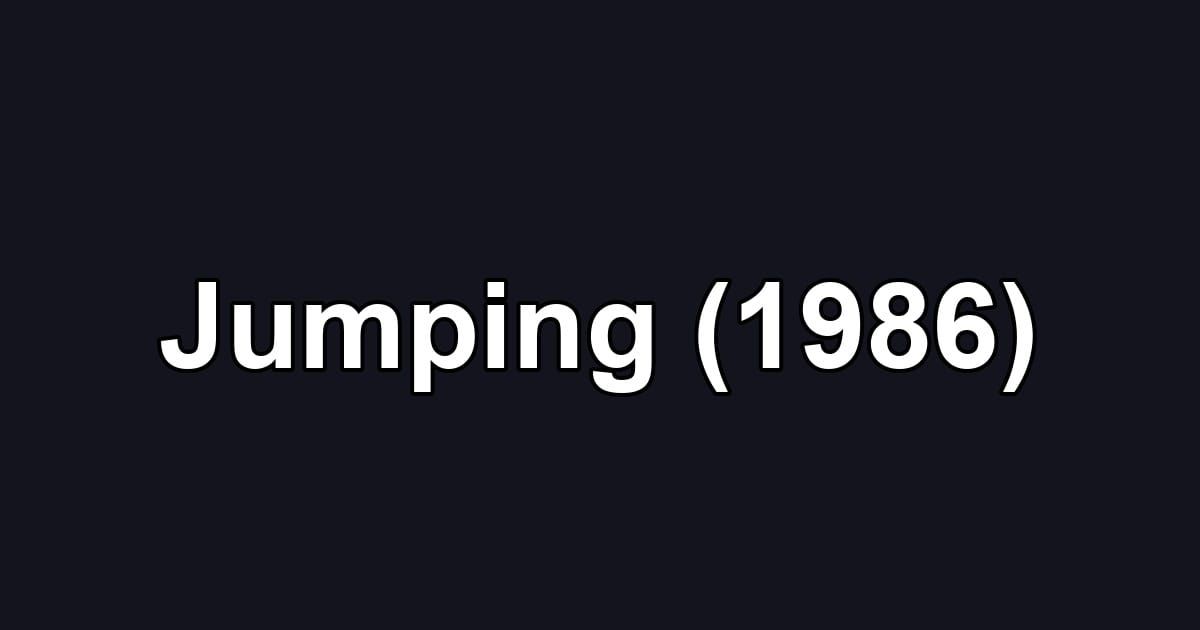 Jumping (1986)