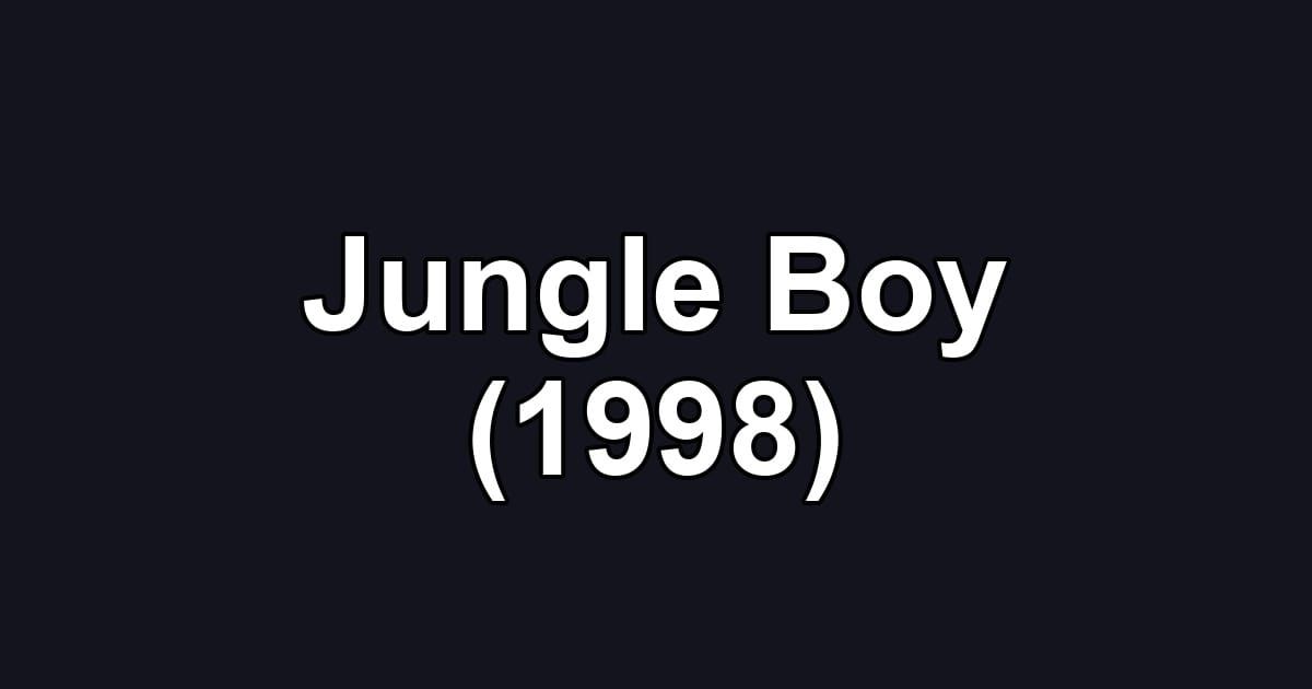 Jungle Boy (1998)