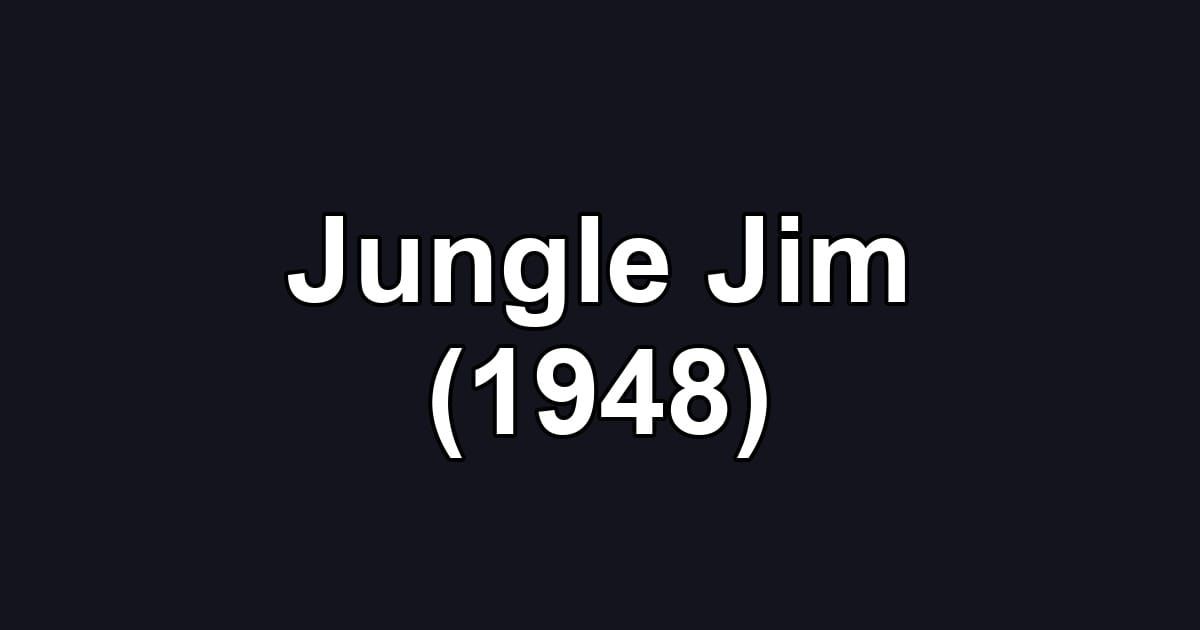 Jungle Jim (1948)