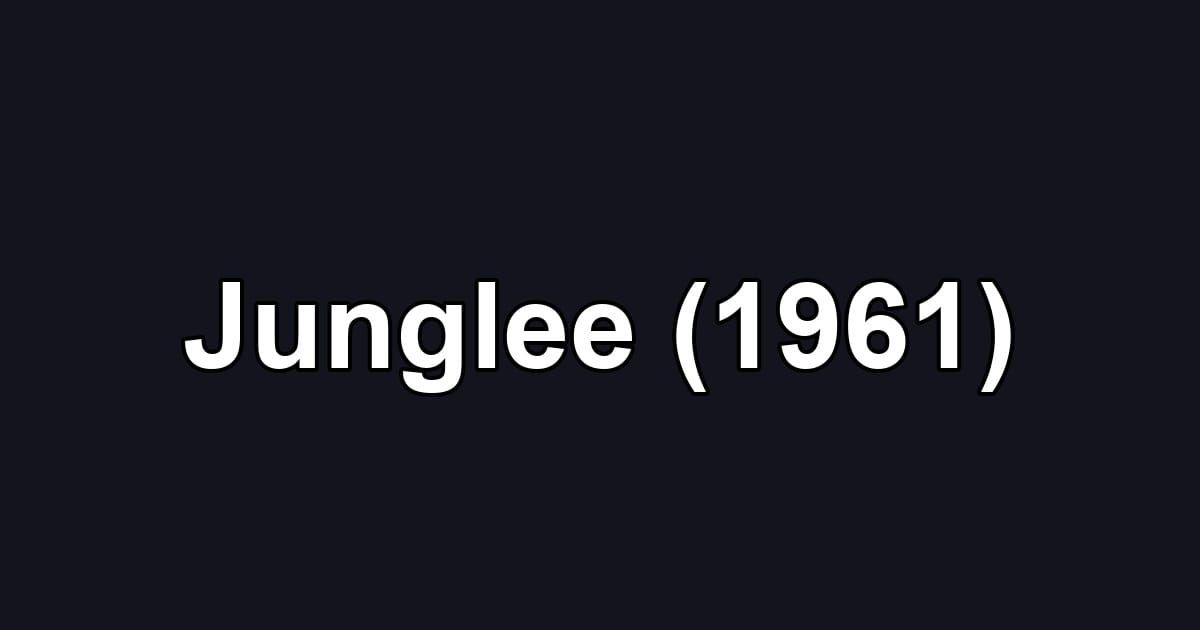Junglee (1961)