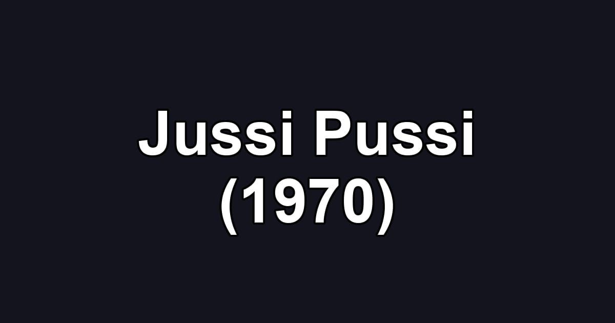 Jussi Pussi (1970)