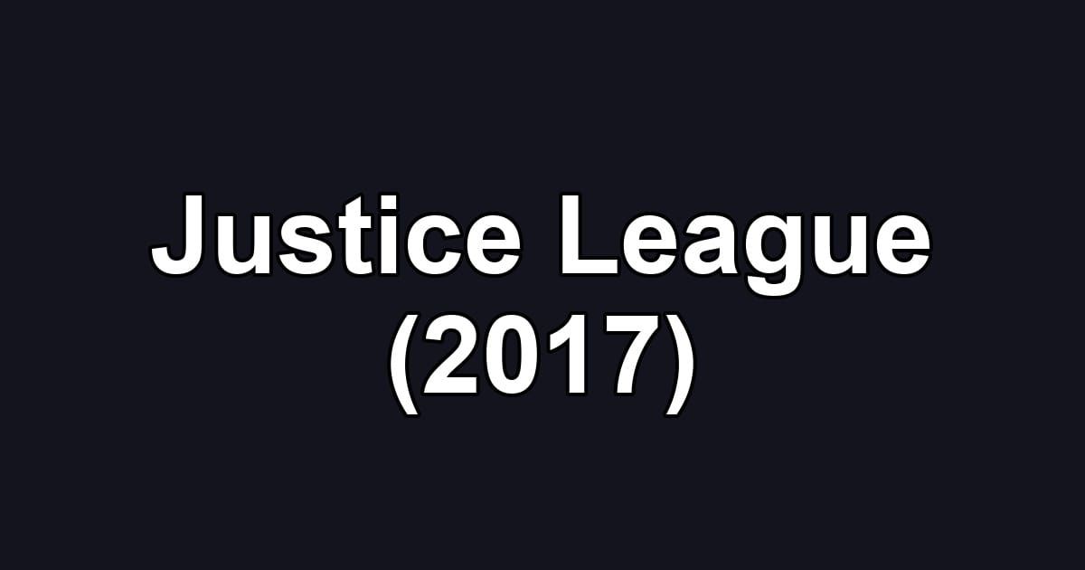 Justice League (2017)