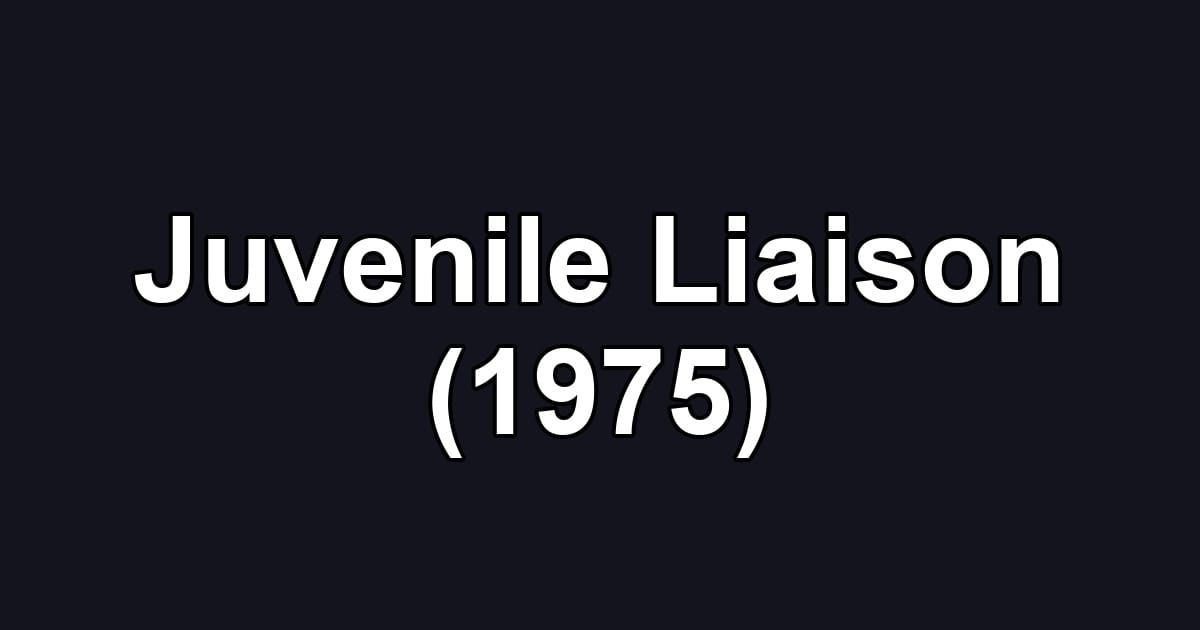 Juvenile Liaison (1975)