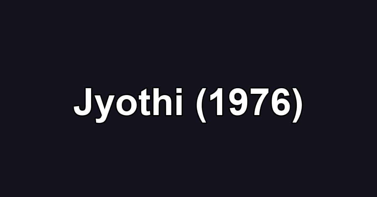Jyothi (1976)