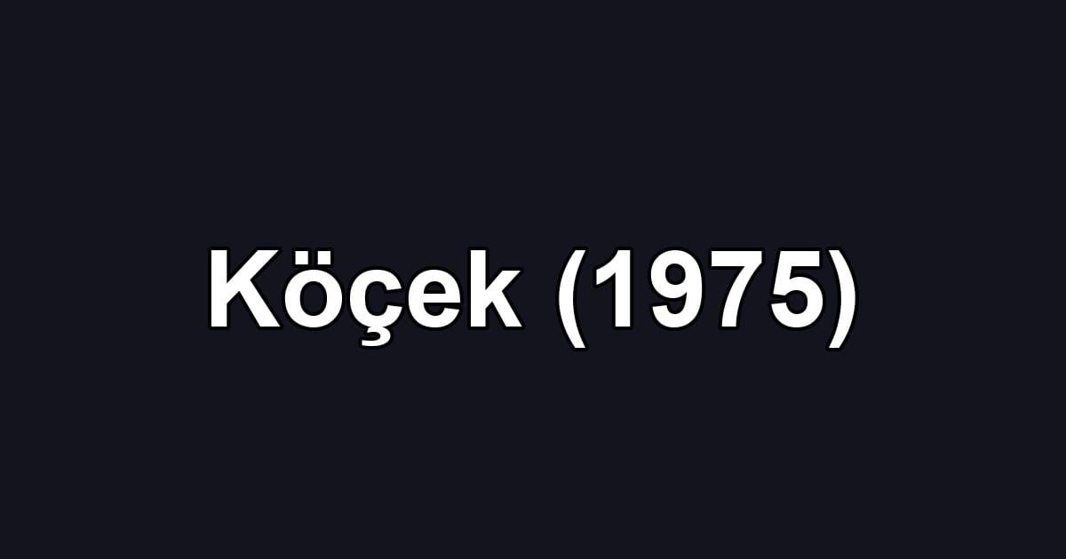 Köçek (1975)