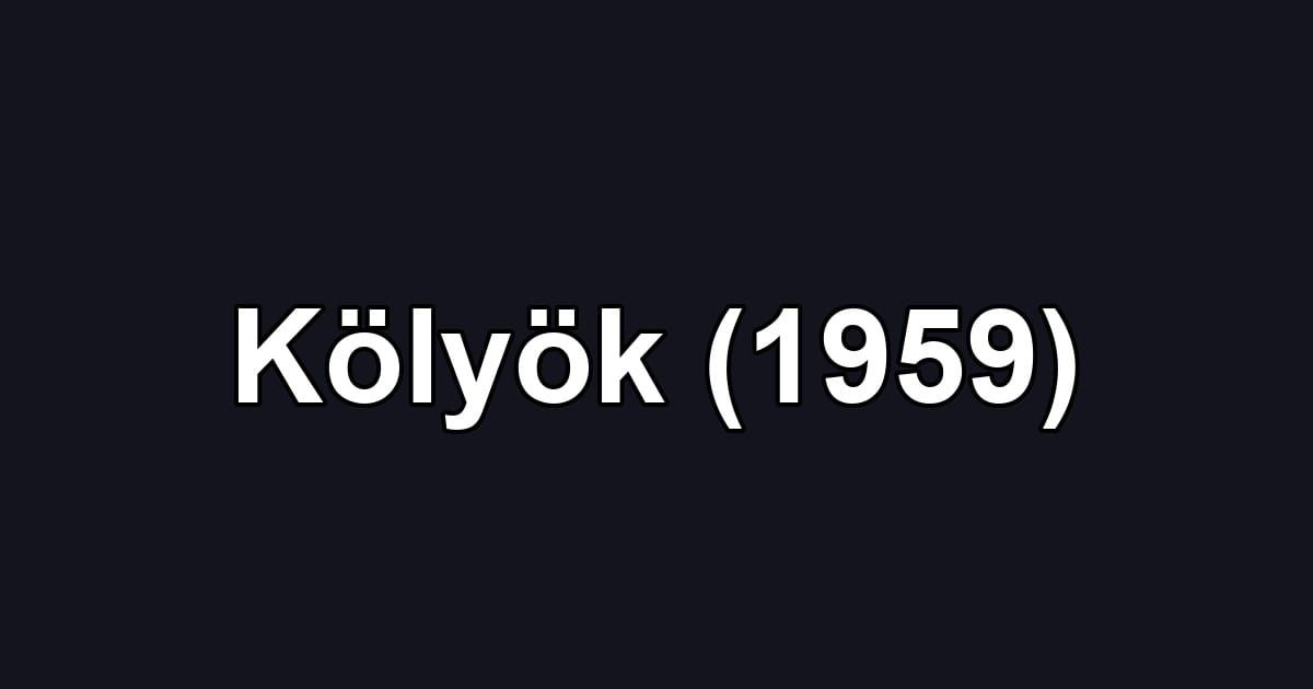 Kölyök (1959)