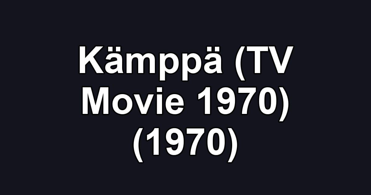 Kämppä (TV Movie 1970) (1970)