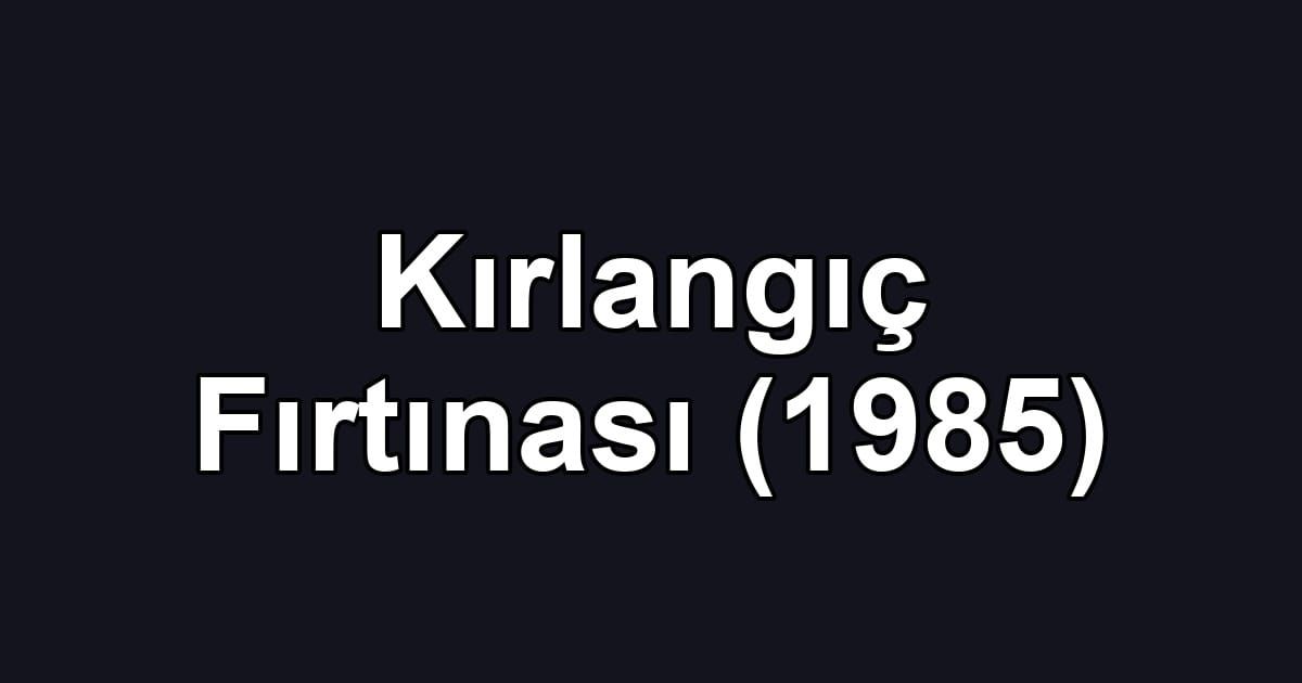 Kırlangıç Fırtınası (1985)