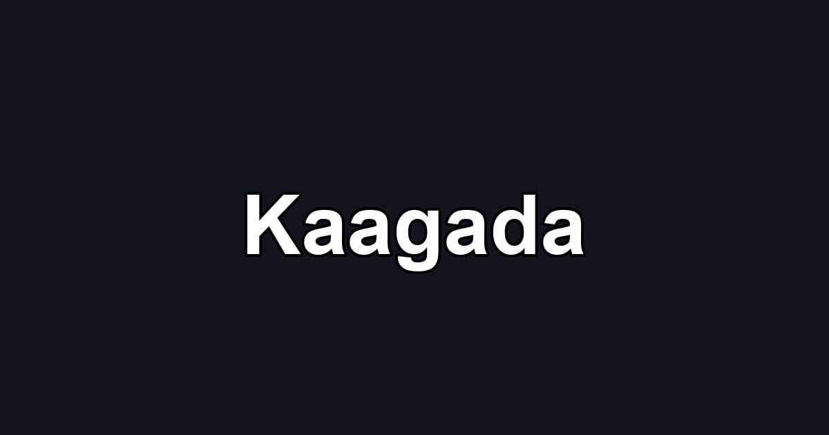 Kaagada