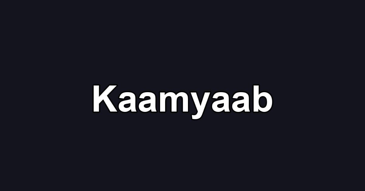 Kaamyaab