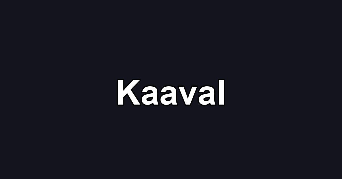 Kaaval