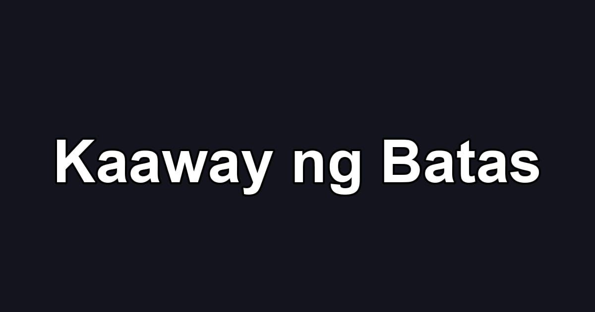Kaaway ng Batas
