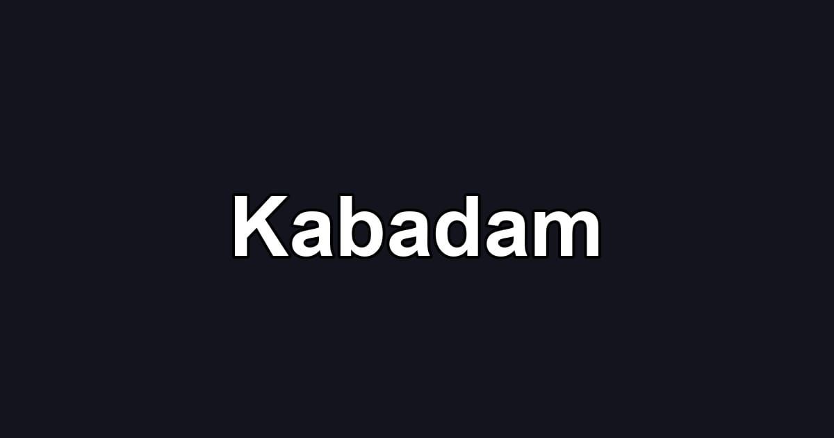 Kabadam
