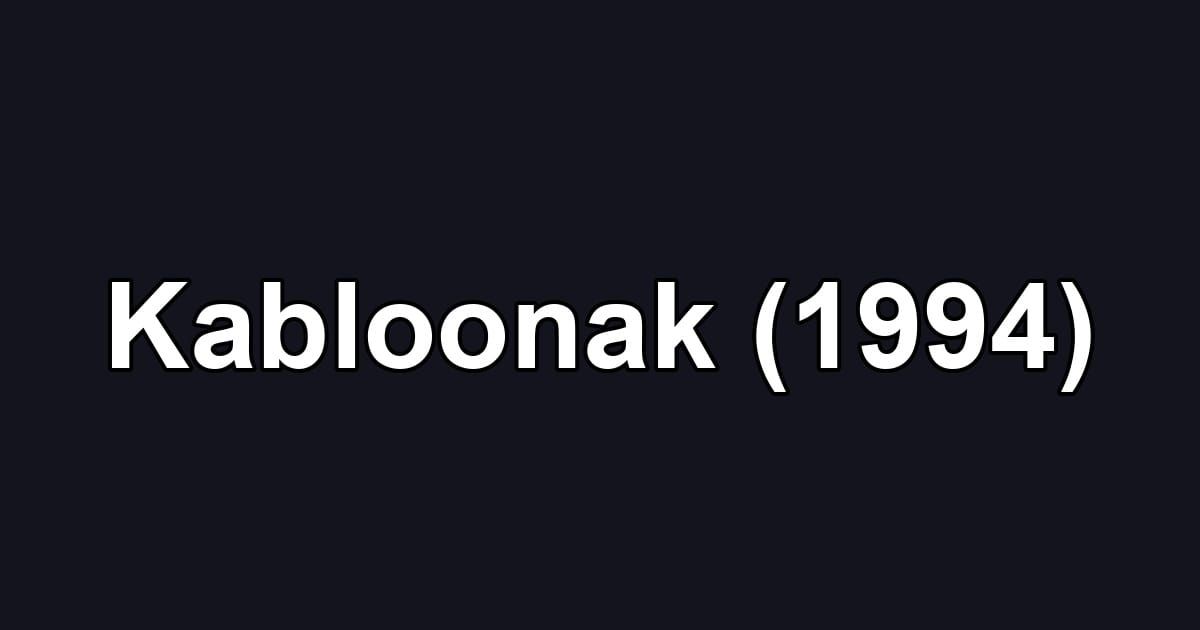 Kabloonak (1994)