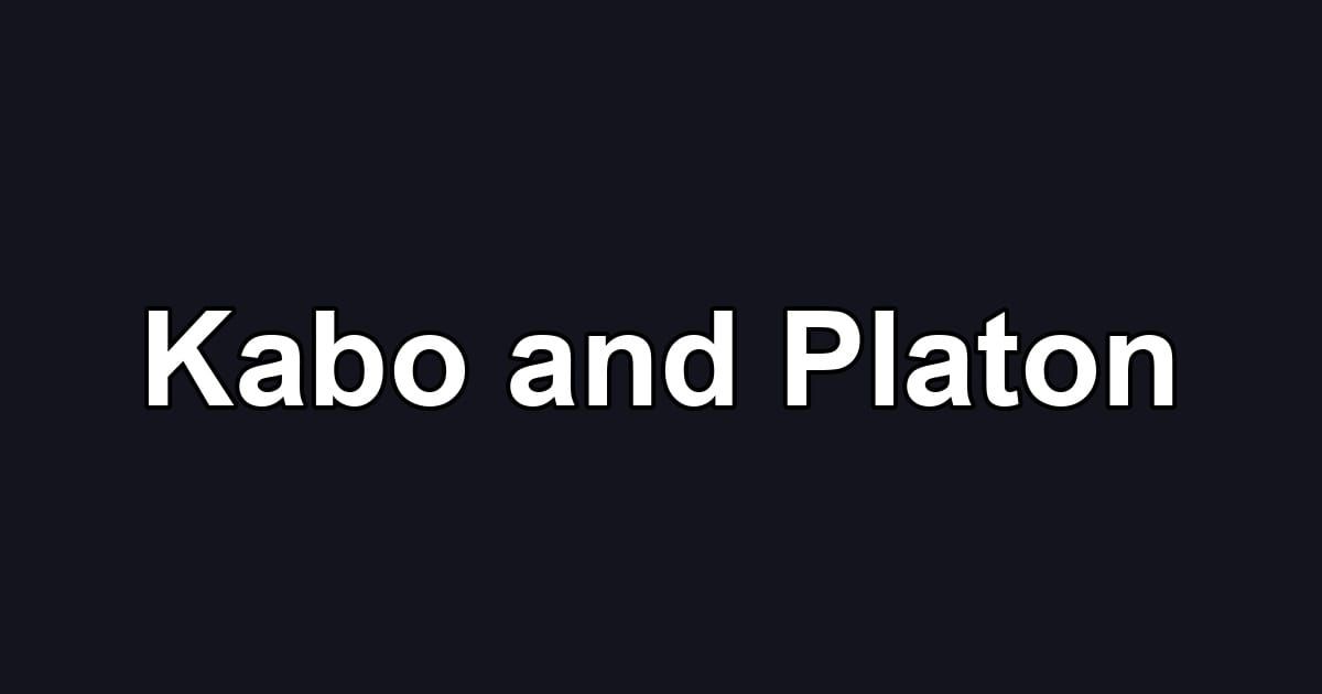 Kabo and Platon
