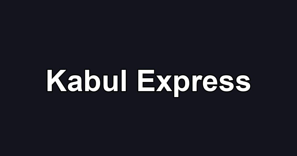 Kabul Express