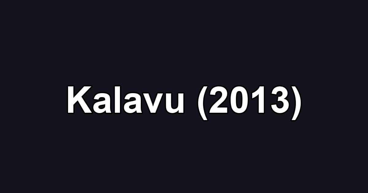 Kalavu (2013)