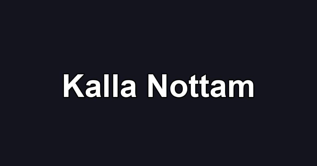 Kalla Nottam