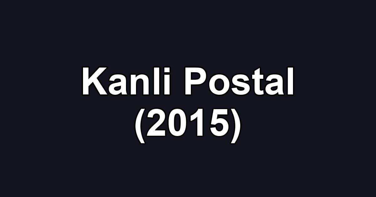 Kanli Postal (2015)