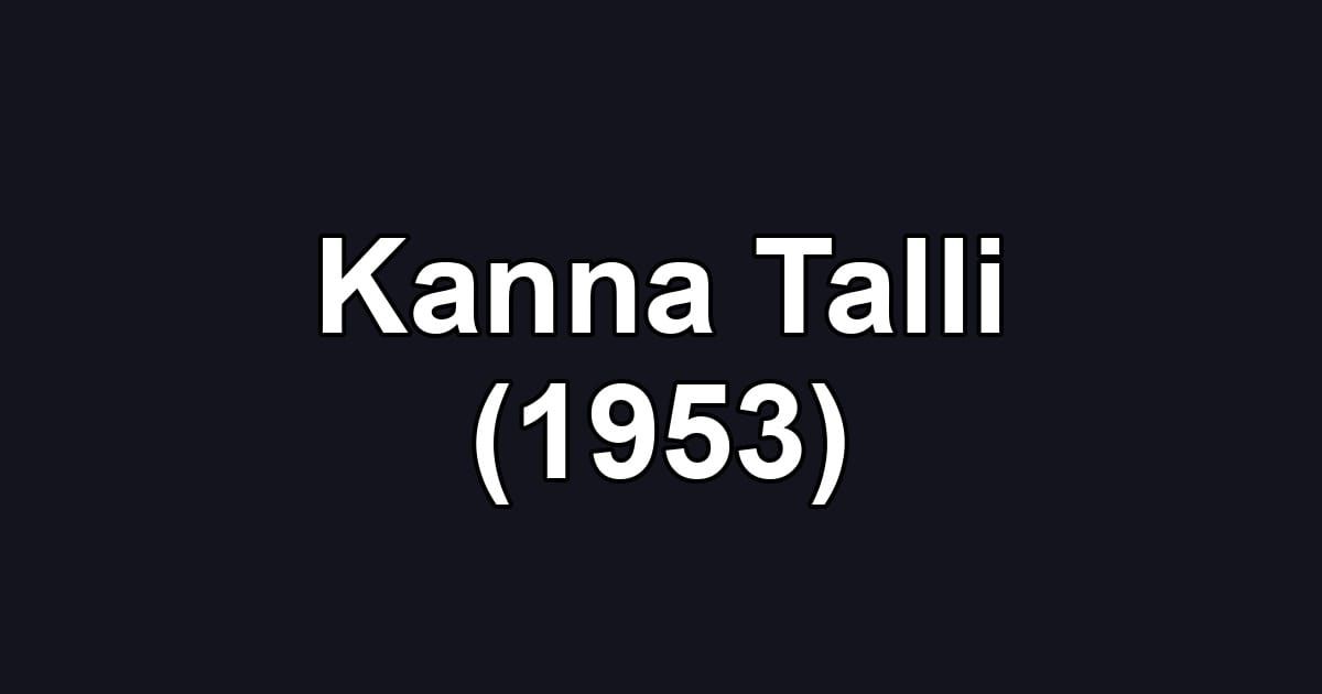 Kanna Talli (1953)