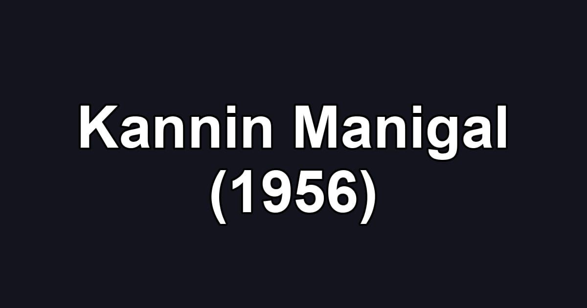 Kannin Manigal (1956)