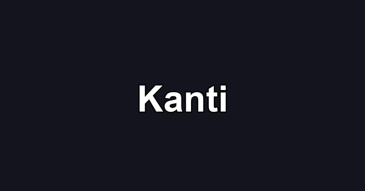 Kanti
