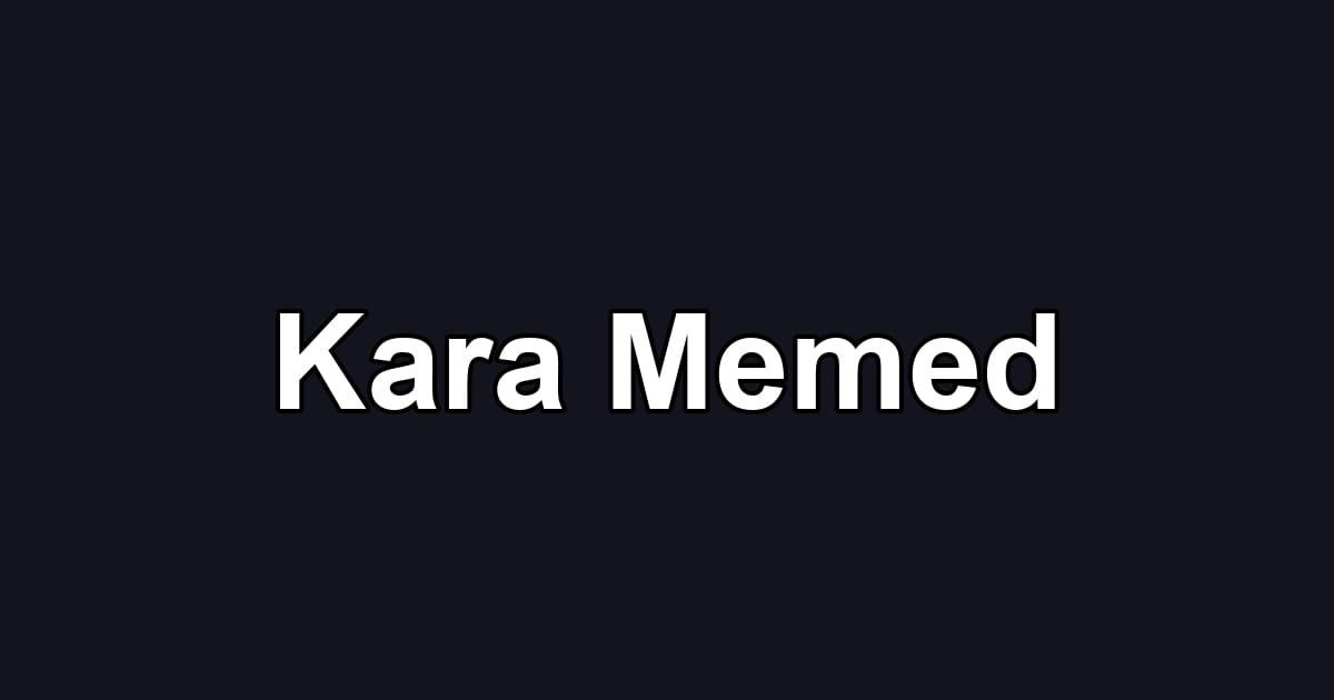 Kara Memed