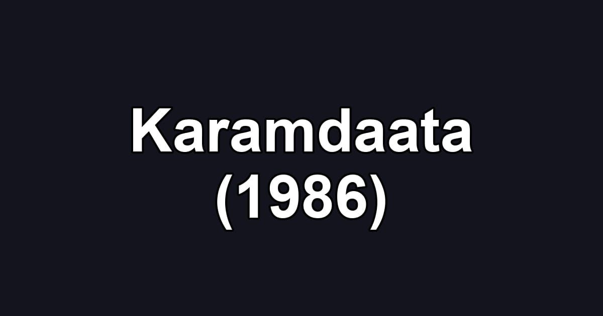 Karamdaata (1986)