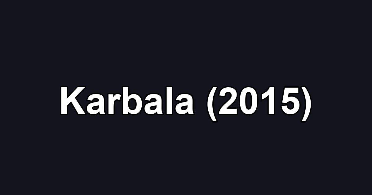 Karbala (2015)